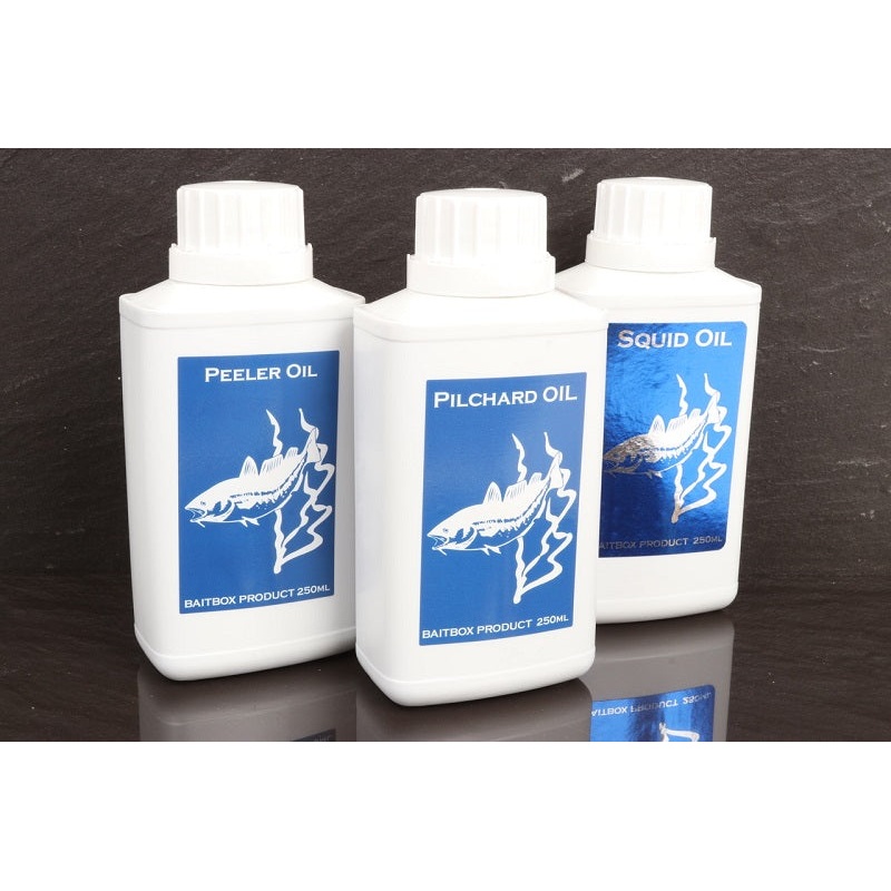 Baitbox peeler crab oil