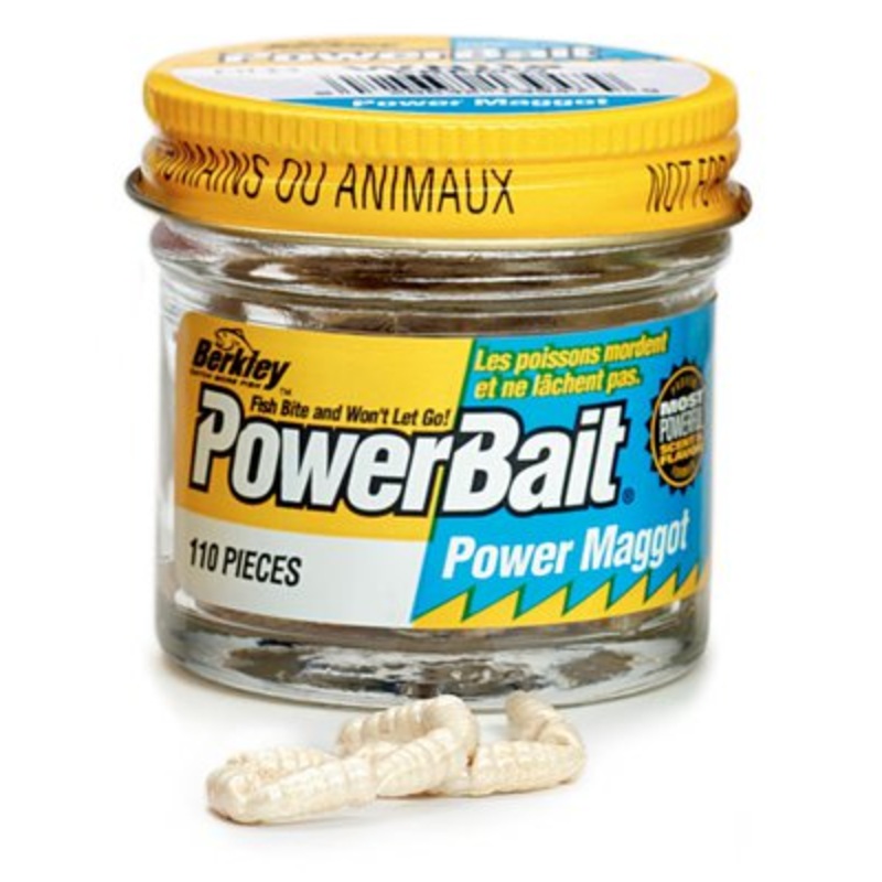 Berkley PowerBait White Maggot