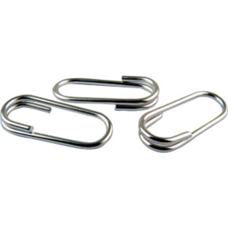Mustad Oval Split Rings|1