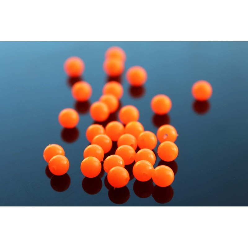 Plastic Beads Orange|4mm|6mm