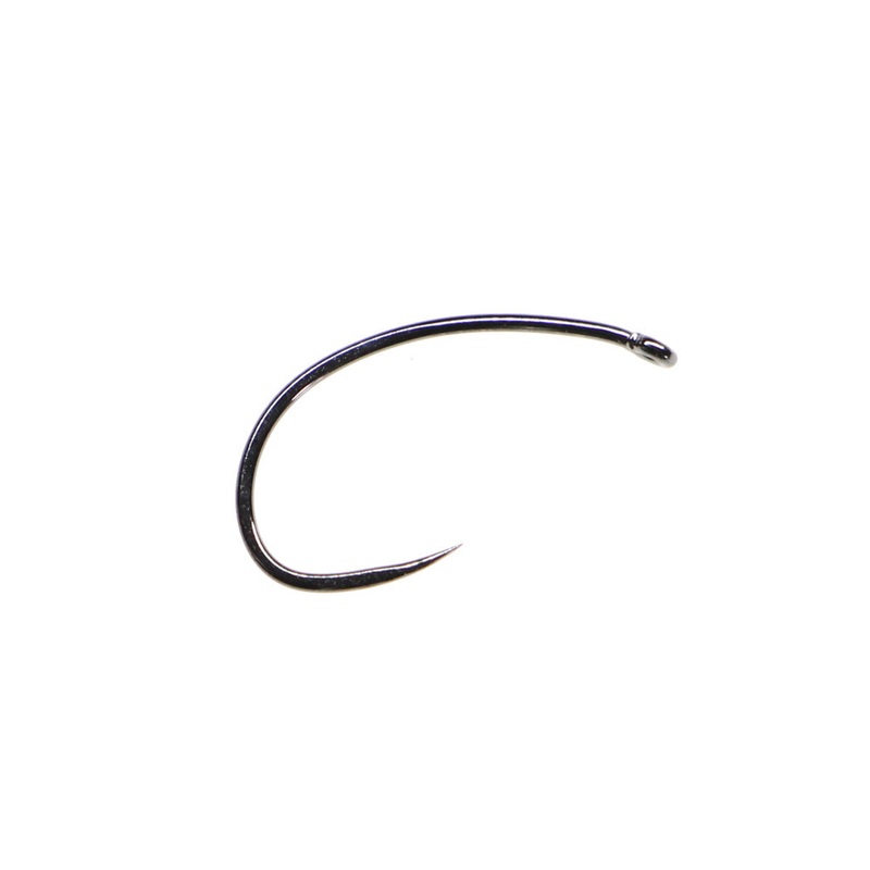 Fulling Mill 5065 Czech Nymph Black Nickel Barbless Hooks
