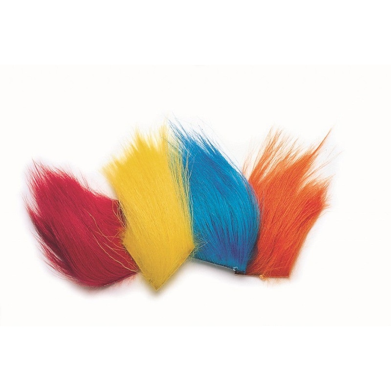 Goat Hair|Mixed|Black|Red|Orange|Yellow|Blue|White|Green