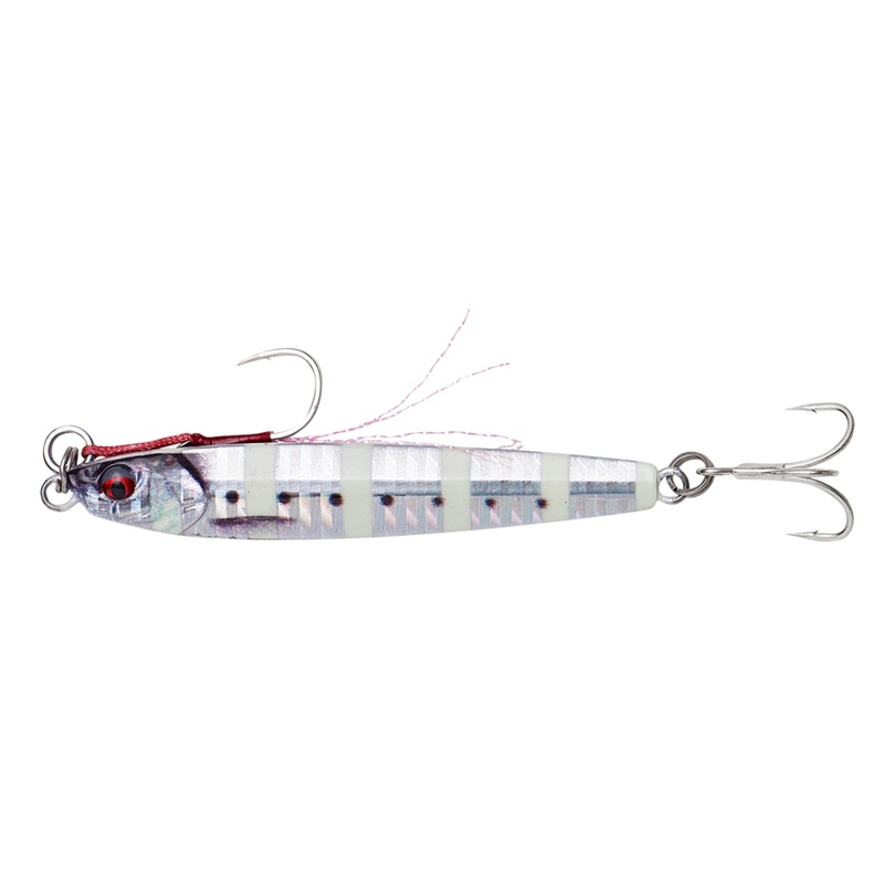 Savage Gear Jig Minnow Zebra Glow