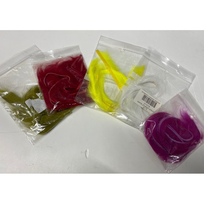 Zonker Strips – Rabbit|Purple|Yellow|Orange|Chartreuse|Black|White|Red|Olive|Violet