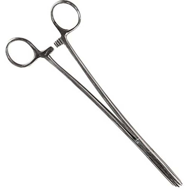 Fladen Straight Forceps 10 Stainless Steel