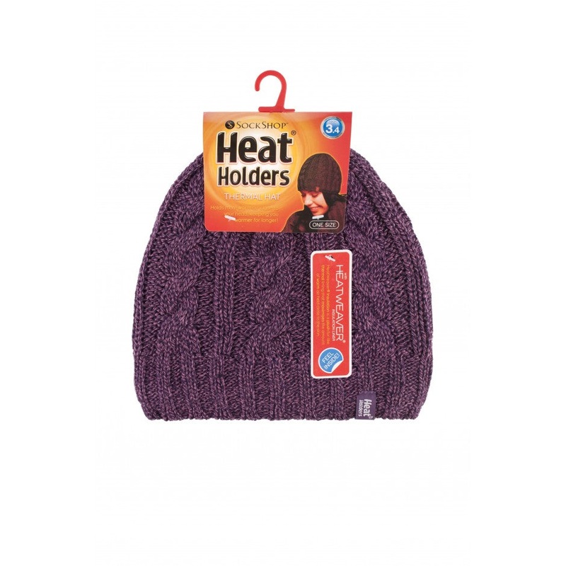 Heat Holder Purple Hat