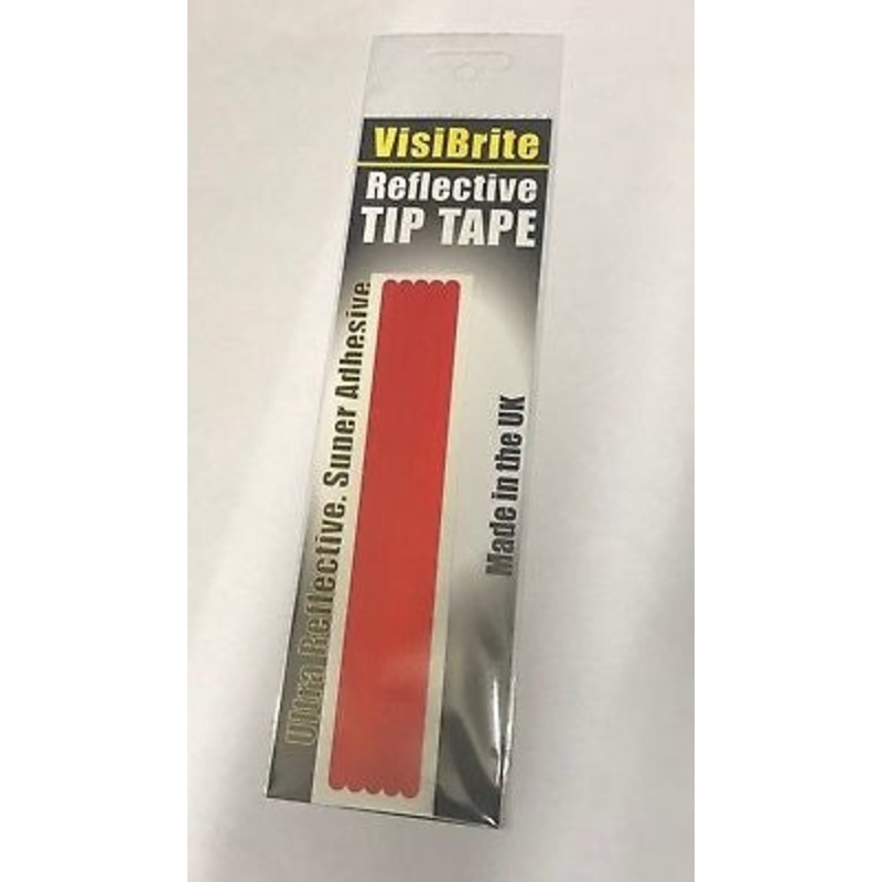 VisiBrite Reflective Tip Tape|Red|Yellow