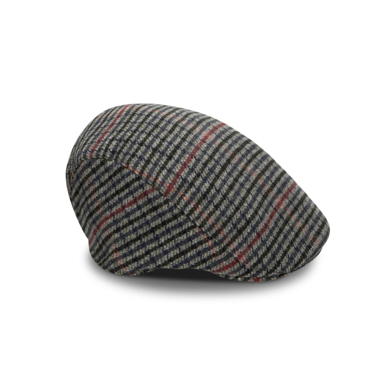 Hoggs Of Fife Dogtooth Waterproof Tweed Cap
