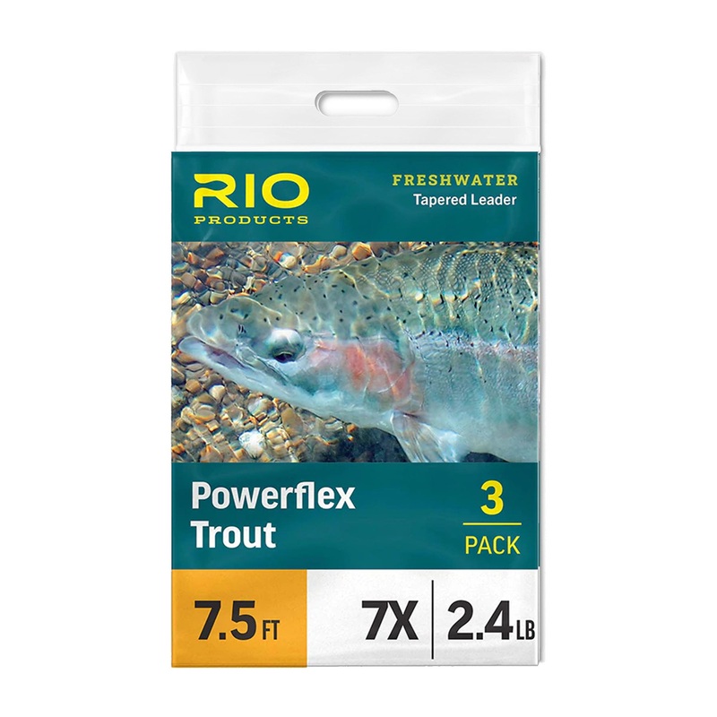 RIO Powerflex Trout Leader – 3pk