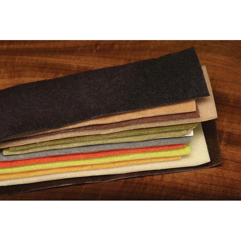 Hareline Adhesive Furry Foam|Brown|Grey|Ivory|Light Olive|Tan|Olive|Sand
