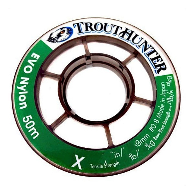 TroutHunter EVO Nylon Tippet|2X|3X|4X|5X|6X|7X|8X