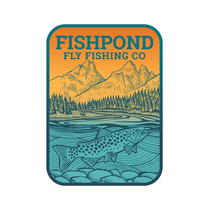 Fishpond Solitude Sticker – 5
