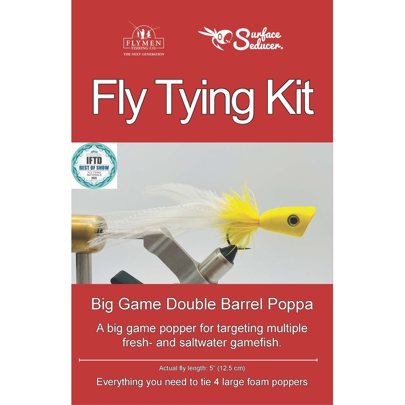 Fly Tying Kit: Big Game Double Barrel Poppa