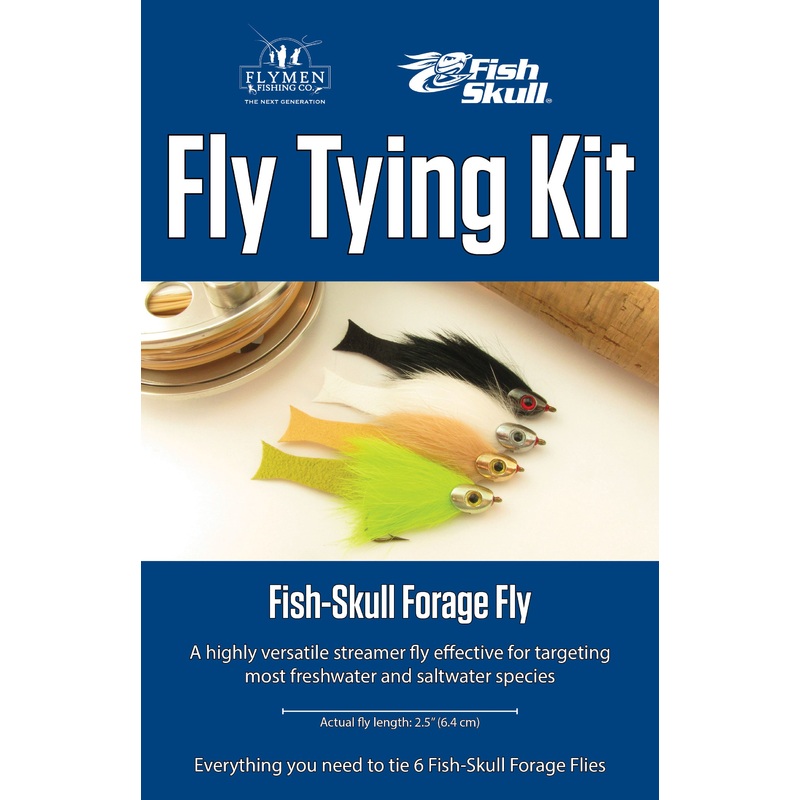 Fly Tying Kit: Fish-Skull Forage Fly