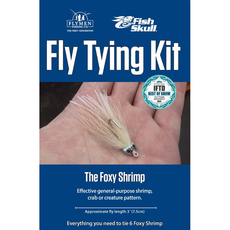 Fly Tying Kit: Fish Skull Foxy Shrimp
