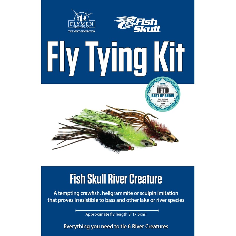 Fly Tying Kit: Fish Skull River Creature