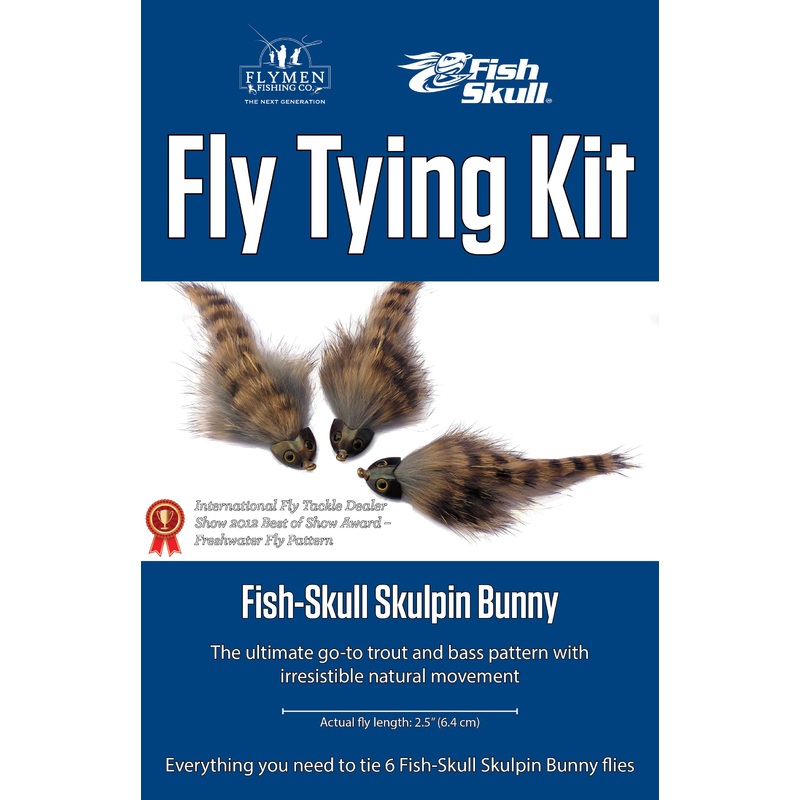 Fly Tying Kit: Fish-Skull Skulpin Bunny