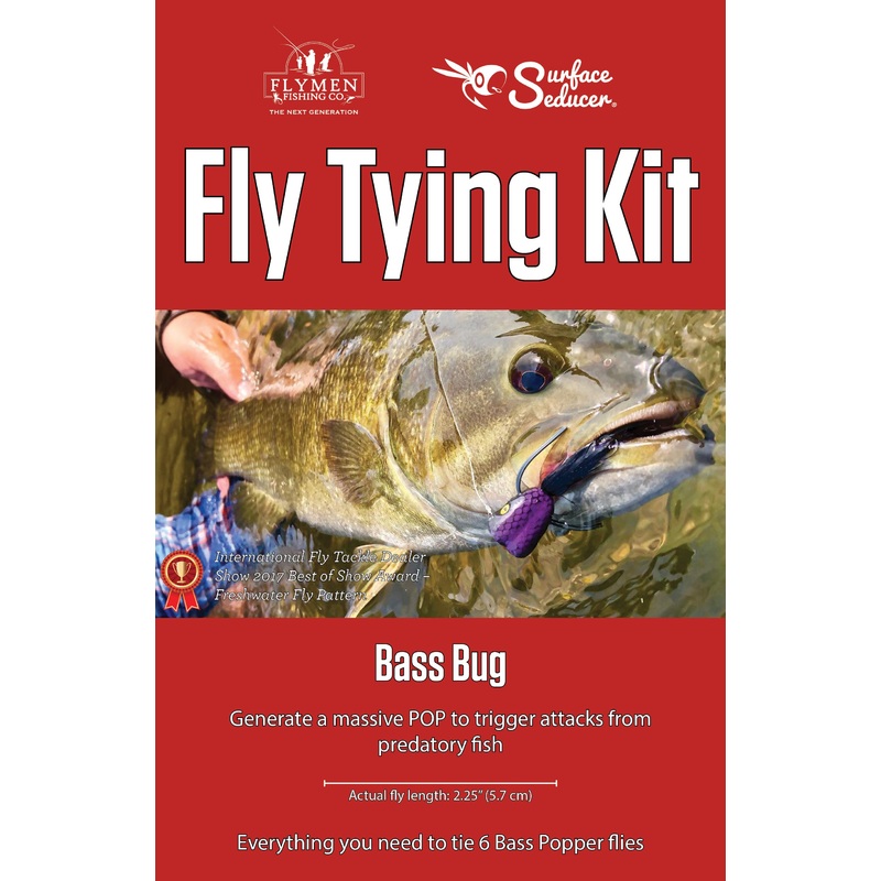 Fly Tying Kit: Surface Seducer Bass Bug