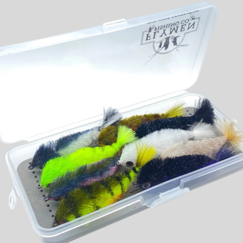 Next Minnow Changer – 2/0 Fly Box (9-Fly) Assortment