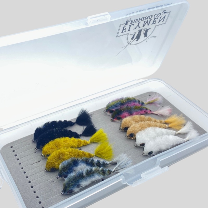 Next Minnow Changer – #6  Fly Box (12-Fly) Assortment