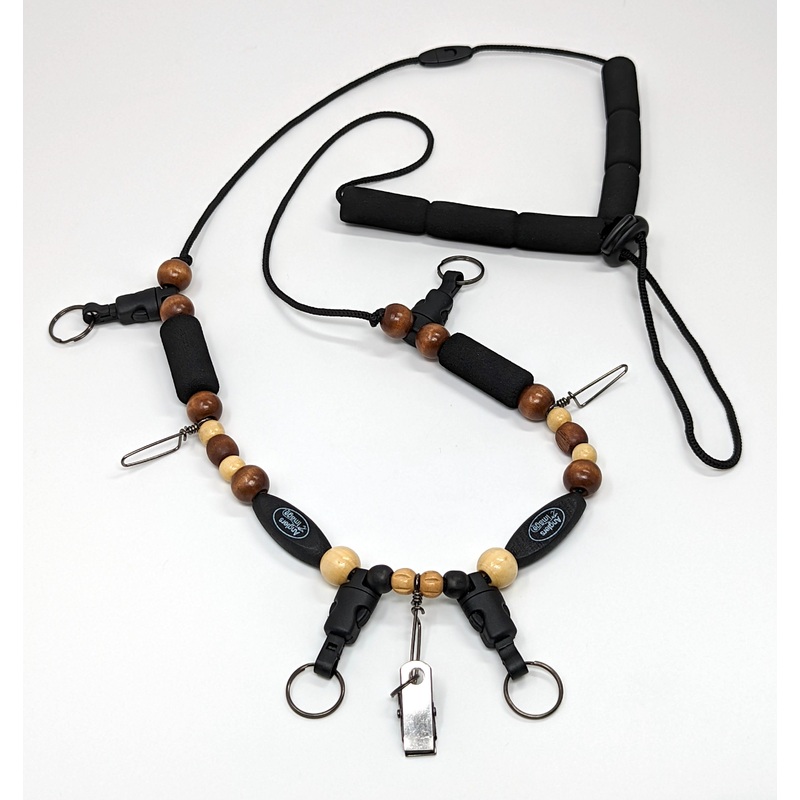 Anglers Image Deluxe Beaded Lanyard