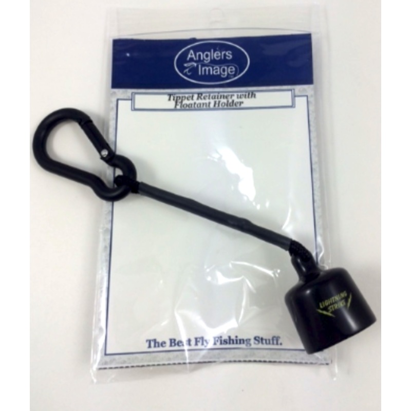 Anglers Image Tippet Retainer with Floatant Holder