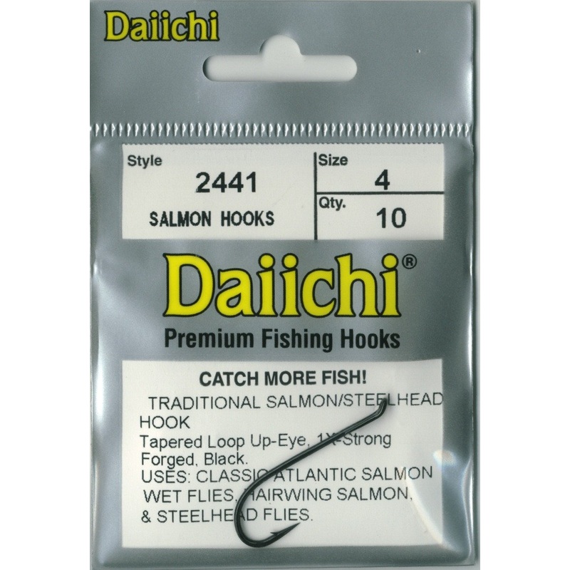 Daiichi 2441 Steelhead Hooks|1/0|2|4|6|8