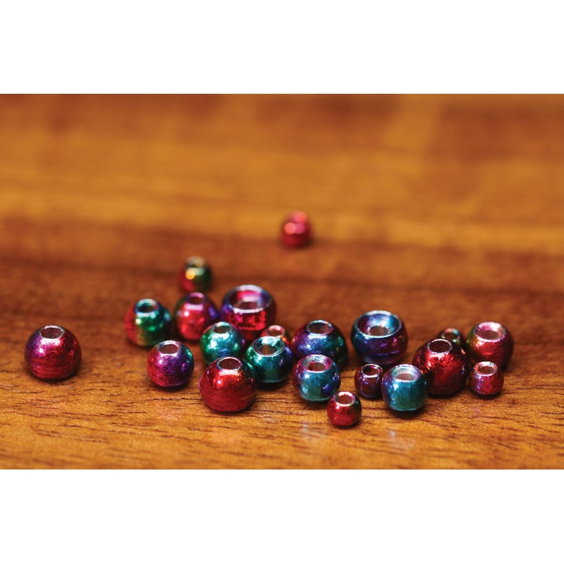 Hareline Rainbow Hued Plummeting Tungsten Beads