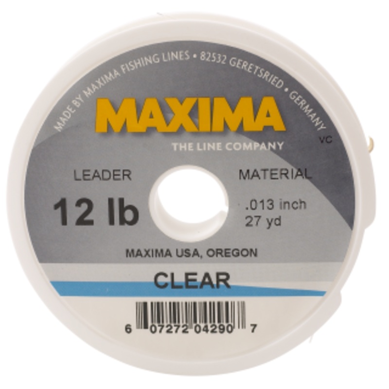 Maxima Tippet Clear|4lb|5lb|6lb|8lb|10lb|12lb|15lb|20lb|25lb|30lb|40lb|3lb