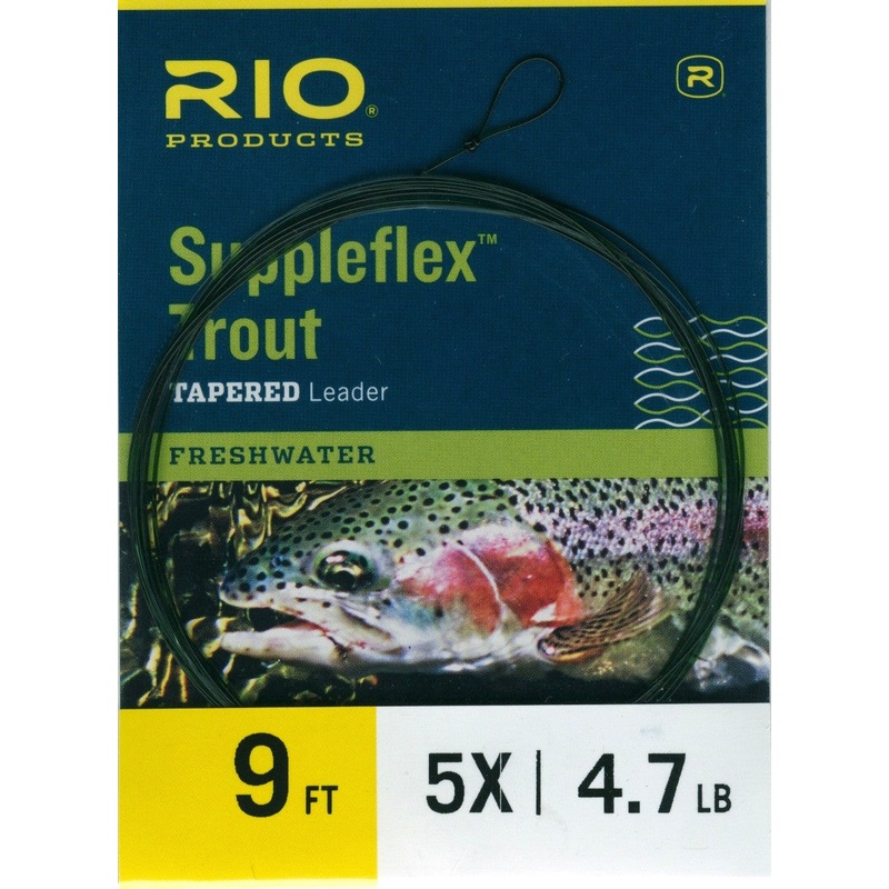 Rio Suppleflex Leader 9’|4x|5x|6x|3x|7x