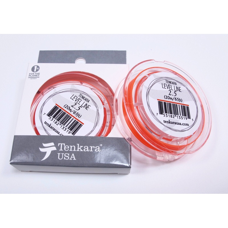 Tenkara USA High-Visibility Level Line Orange – 2.5