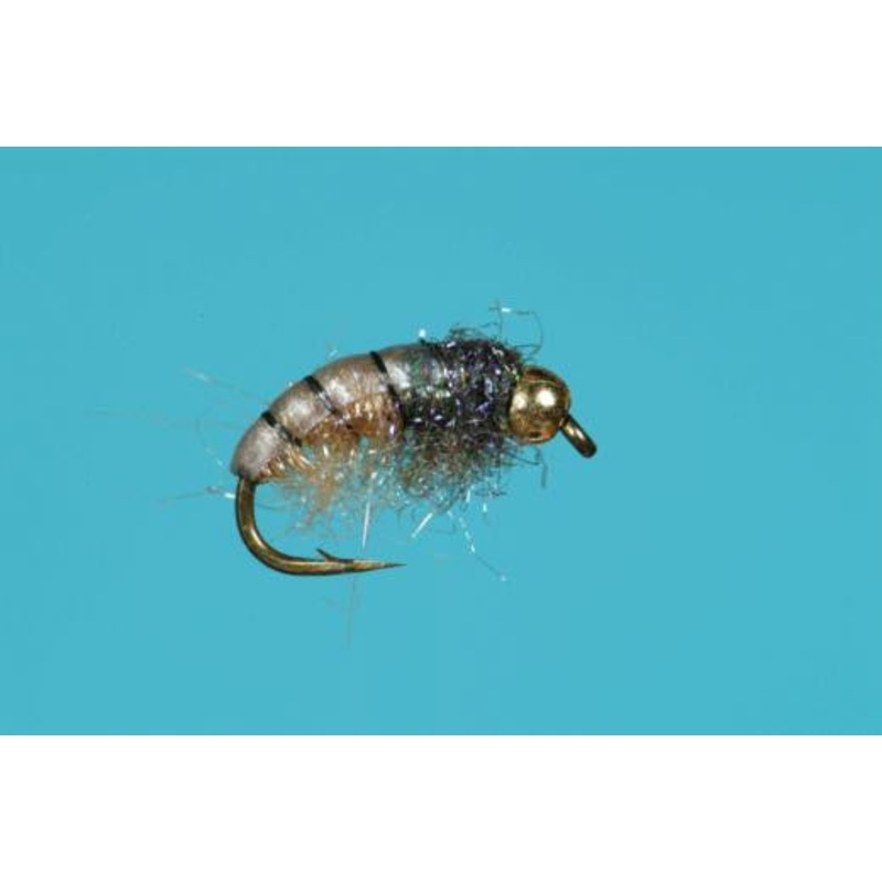 Tungsten Bead UV Tan Czech Nymph