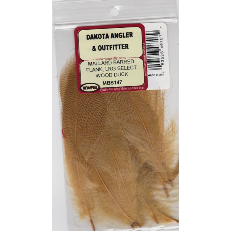 Wapsi Large Select Barred Mallard Flank