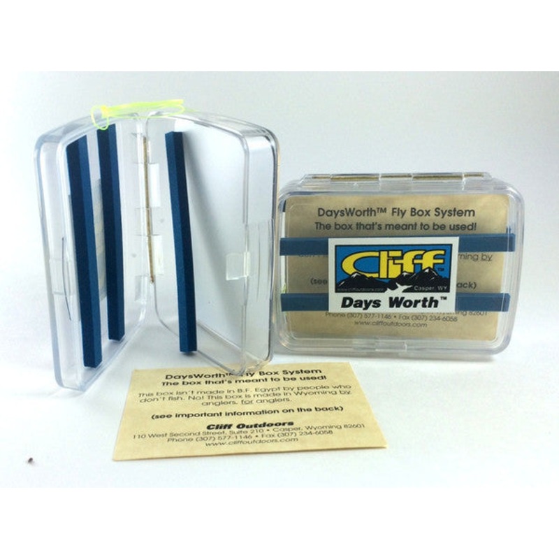 Cliff Days Worth Magnetic Fly Box