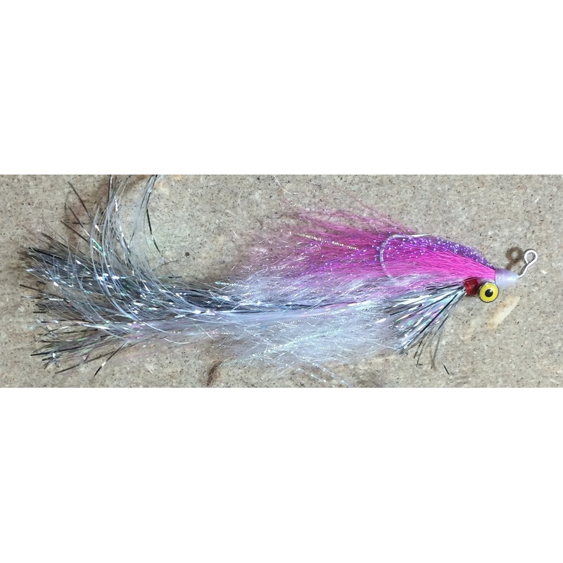 Flash Deep Minnow Jig Pink/White size 1