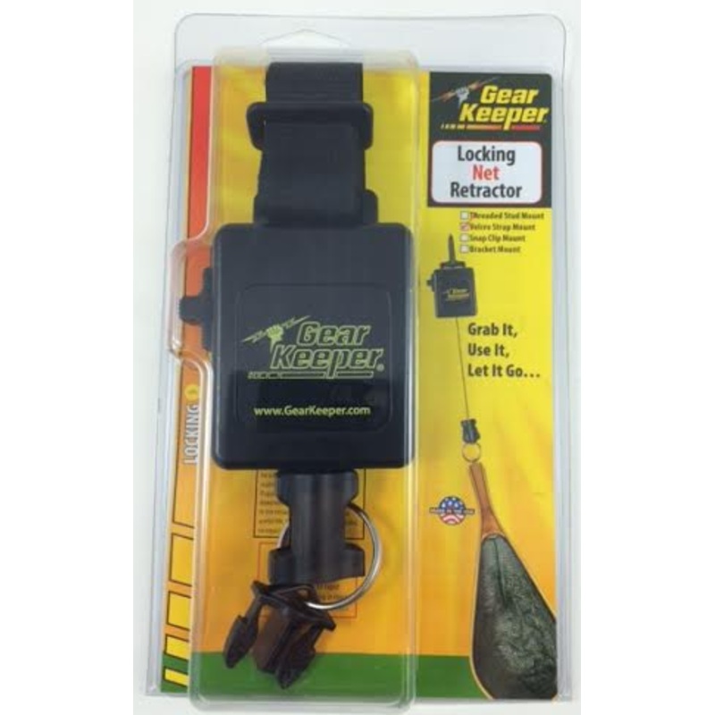 Gear Keeper Locking Net Retractor – Velcro Mount