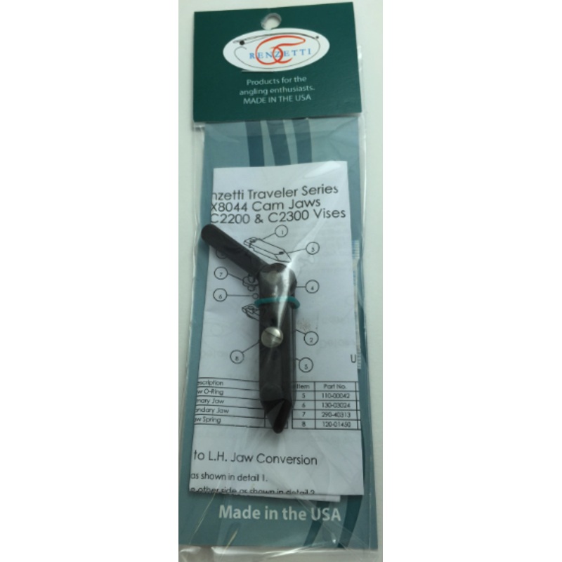 Renzetti Traveler Cam Jaw Assembly X8044 Hook sizes 28-4/0