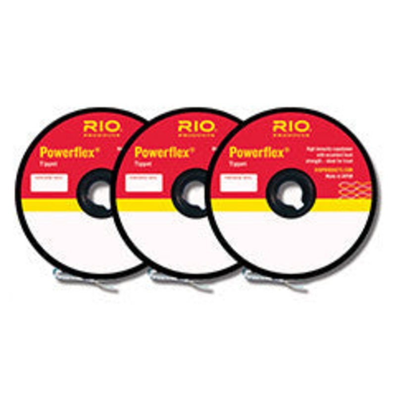 RIO Powerflex Tippet 3 Pack|3X/4X/5X|4X/5X/6X|0X/1X/2X