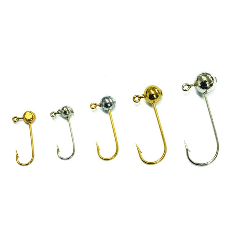 Wapsi Jig Heads Ball Style|Gold|1/124|1/80|1/64|1/32