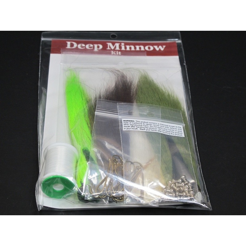 Clouser Deep Minnow Fly Tying Kit