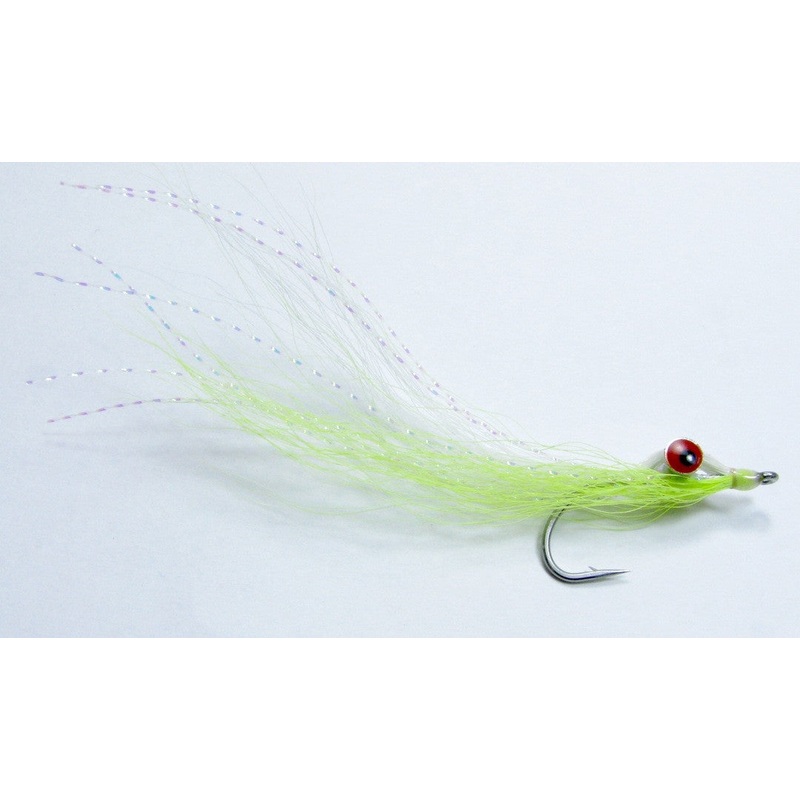 Deep Minnow Chartreuse/White #02