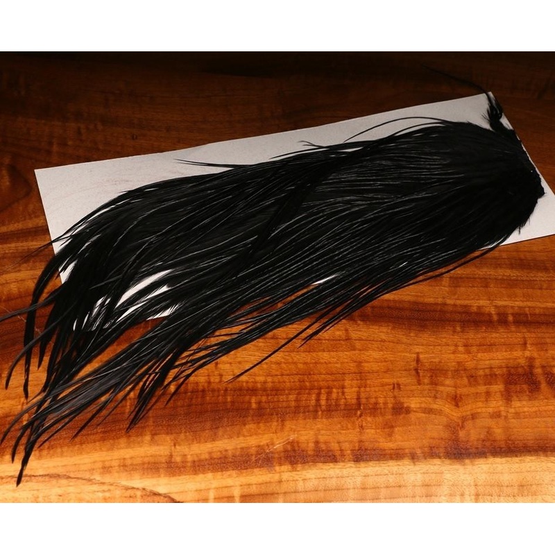 Hareline DOW Black Saddle #11