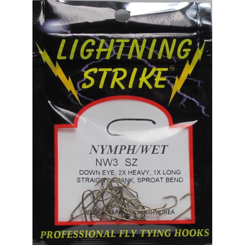 Lightning Strike NW3 Nymph Hook 25 Pack