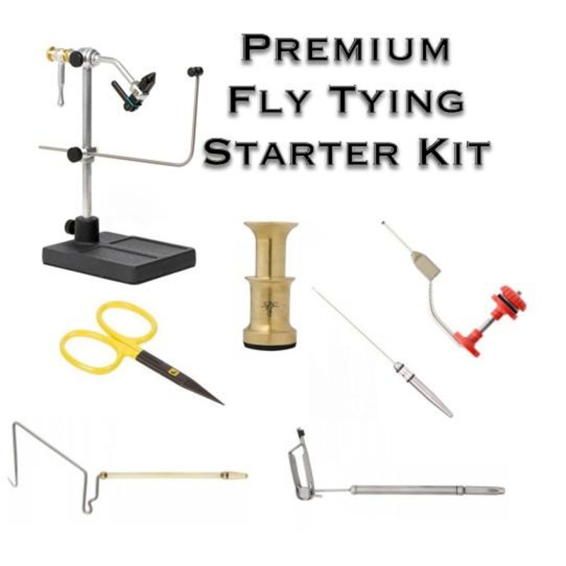 Premium Beginners Fly Tying Tool Set