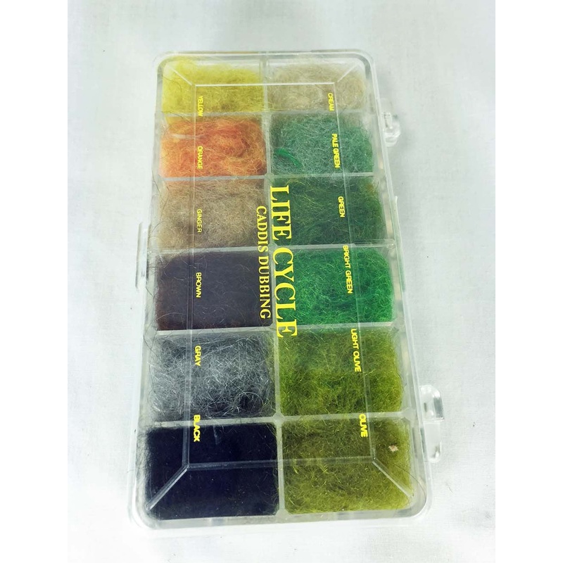 Wapsi Life Cycle Caddis Dubbing Dispenser