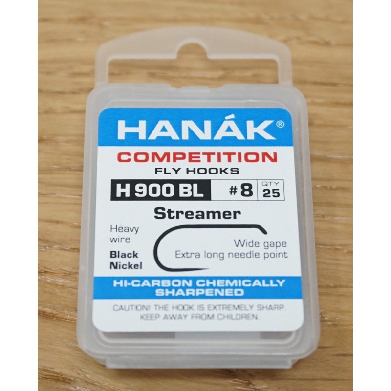 Hanak Hooks Model 900 Streamer Hook 25 Pack