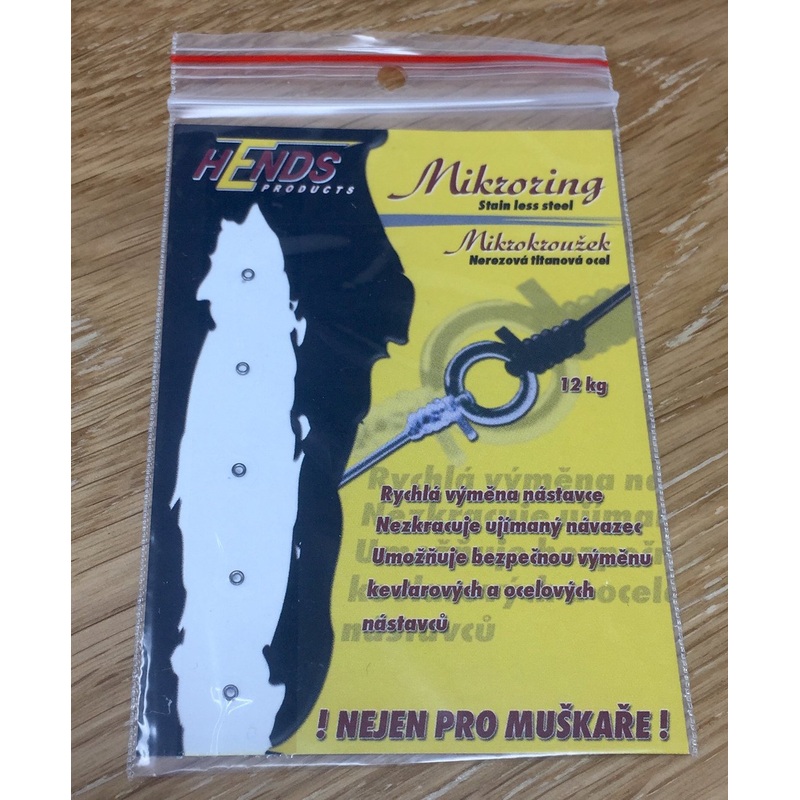 Hends Micro Rings|Black Nickel