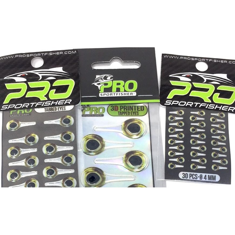 Pro Sportfisher Pro Tabbed Eyes