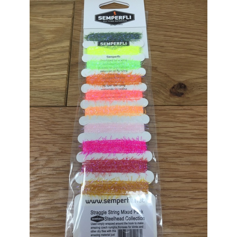 Semperfli Straggle String Mixed Pack  – Steelhead Collection