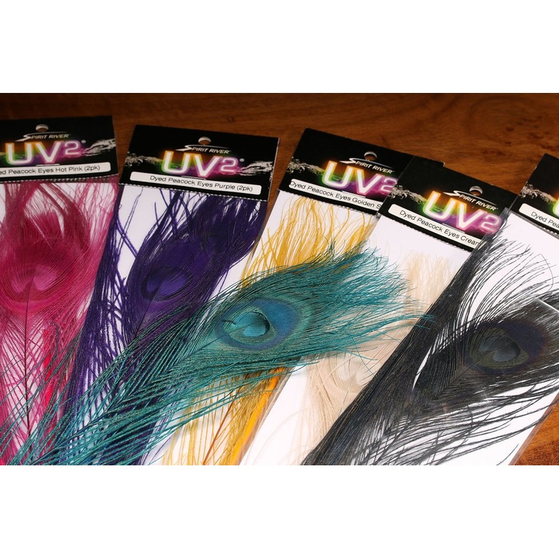 Spirit River UV2 Dyed Peacock Eyes